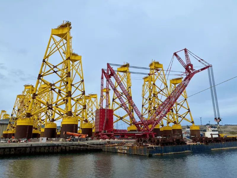 Equipment on the coast